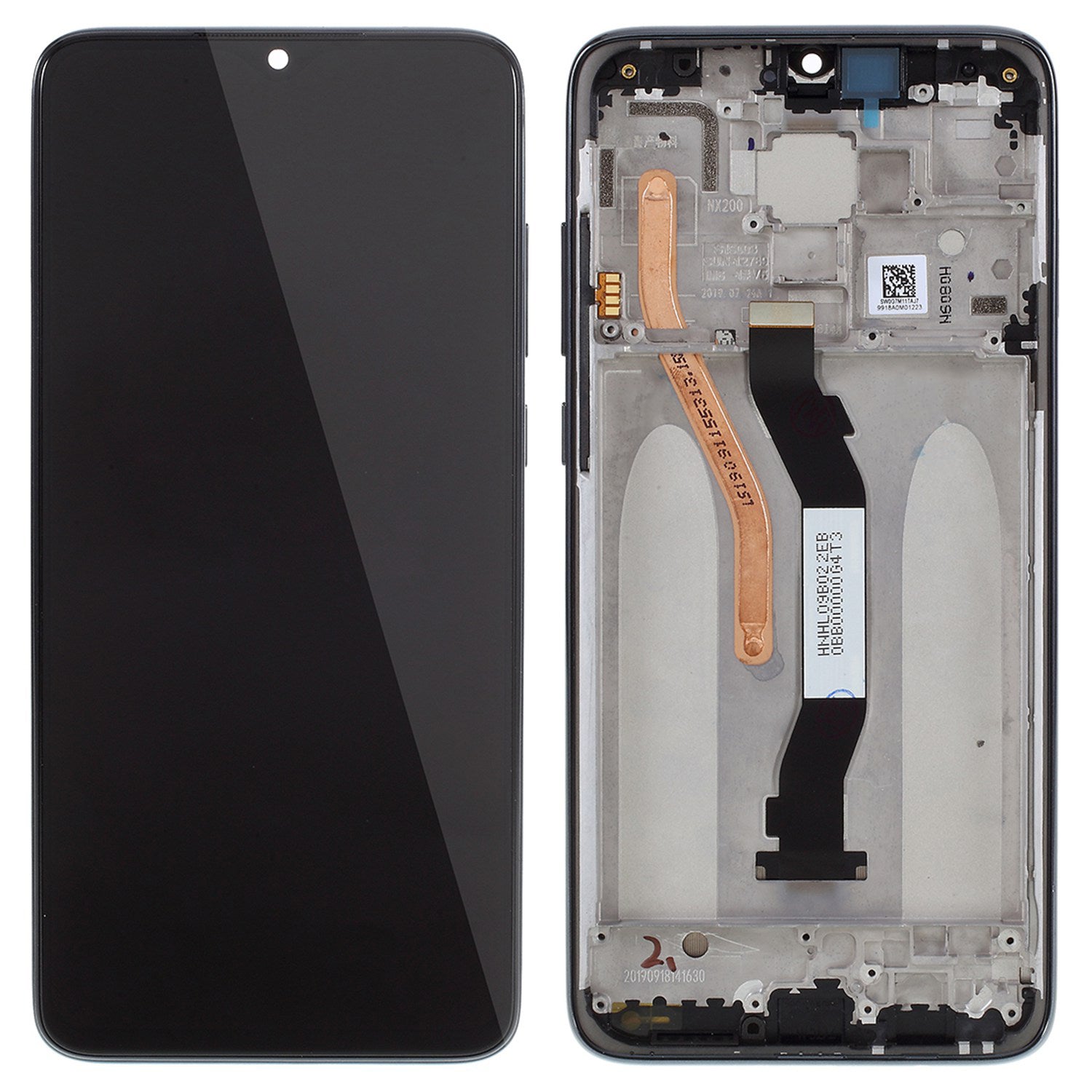 For Xiaomi Redmi Note 8 Pro Grade S OEM LCD Screen and Digitizer Assembly Frame Part (without Logo) For Xiaomi Redmi Note 8 Pro Grade S OEM LCD Screen and Digitizer Assembly Frame Part (without Logo)